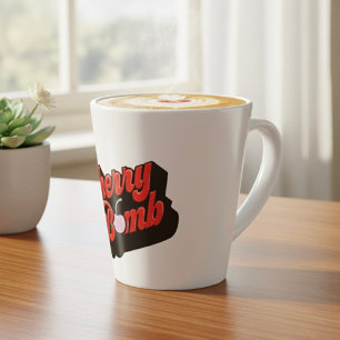 Cherry Bomb Latte Mug