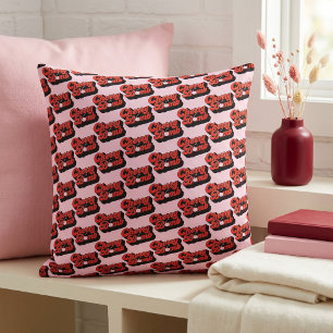 Cherry Bomb Lumbar Pillow