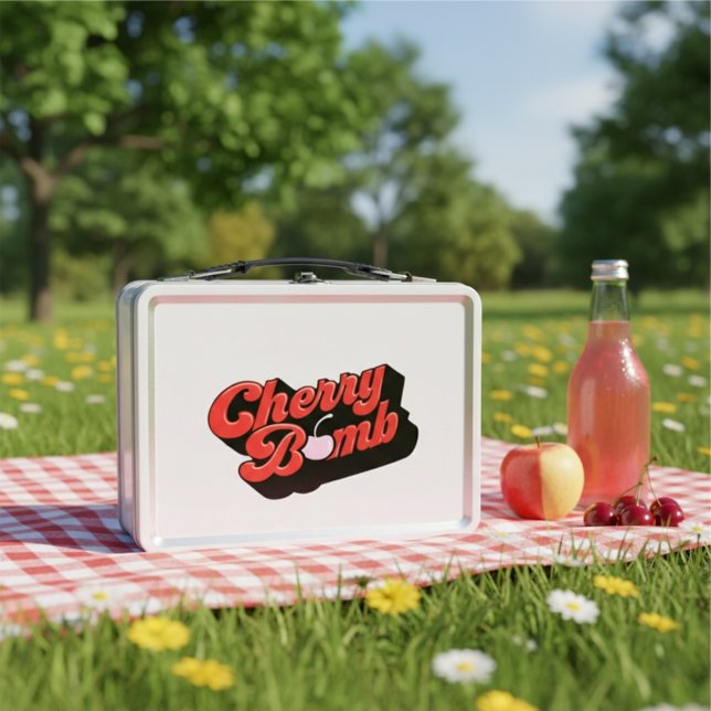 Cherry Bomb Metal Lunch Box (Creator Uploaded)