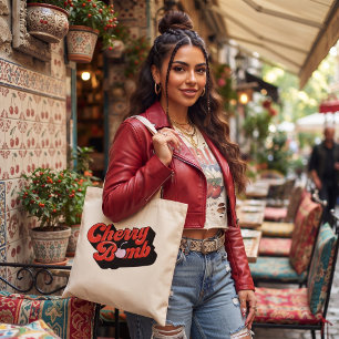 Cherry Bomb Mini Tote Bag
