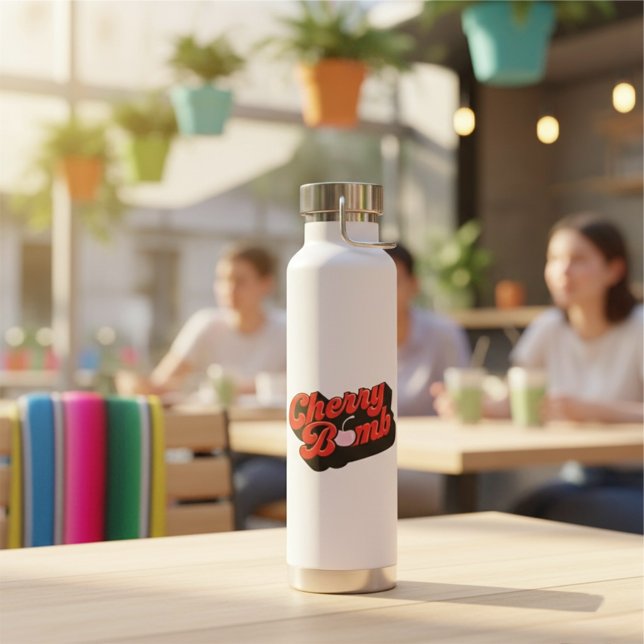 Cherry Bomb Water Bottle (Creator Uploaded)