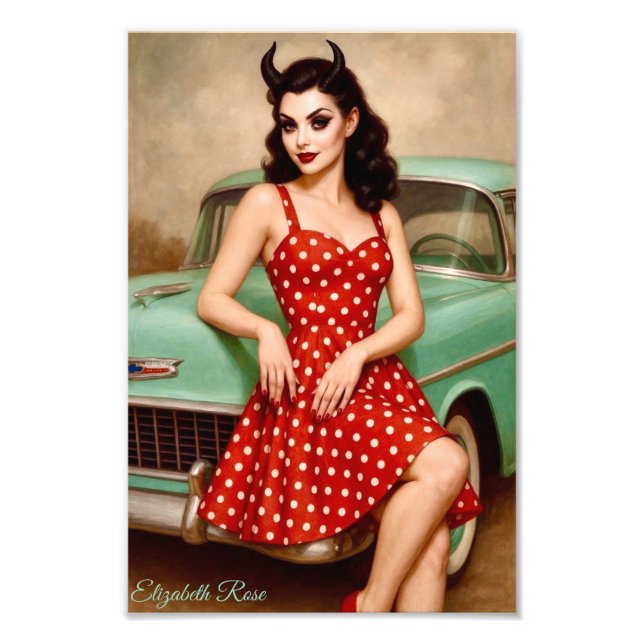Cherry Bombshell Photo Print (Front)