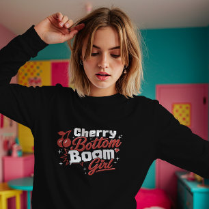 Cherry Bottom Girl – Retro Cherry T-Shirt