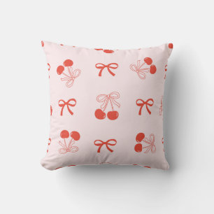 Cherry Bow Elegance Cushion