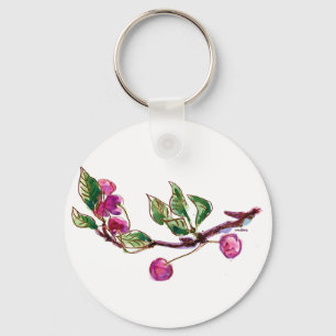 Cherry Branch Key Ring