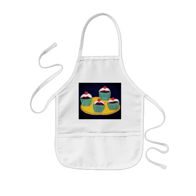 Cherry buns kids apron (Front)