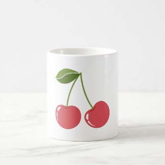 Cherry cartoon image graphic coffee mug