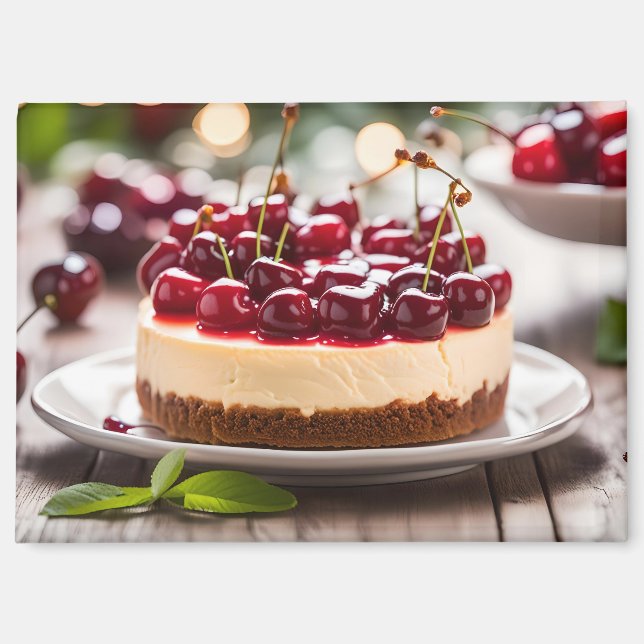 Cherry Cheesecake Magnet (Front)