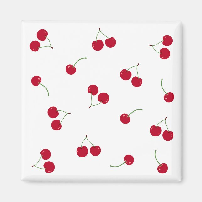 Cherry Cherries Magnet (Front)