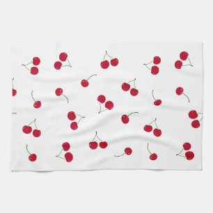 Cherry Cherries Tea Towel