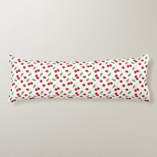 "Cherry Cherry" Body Cushion (Front)