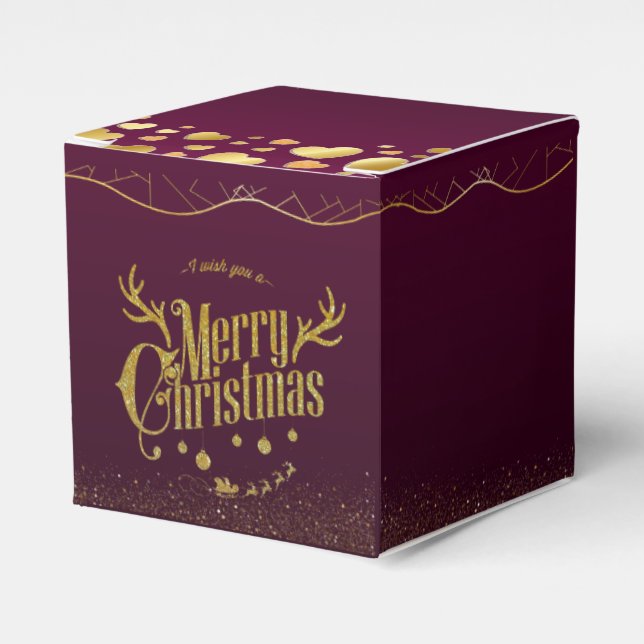 cherry cherry cherry cherry cherry with gold favour box (Front Side)