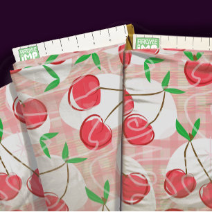 Cherry Cherry Gingham Fabric