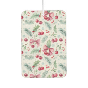 Cherry Christmas Car Air Freshener