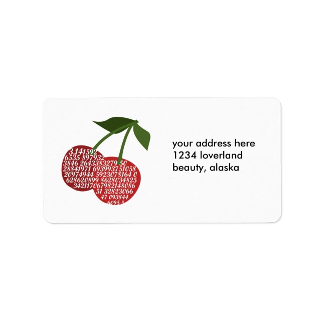 Cherry Complete Pi Label (Front)