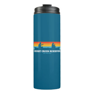 Cherry Creek Reservoir Colorado Canoe Thermal Tumbler