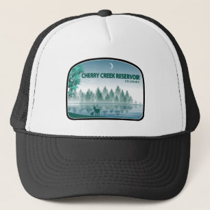 Cherry Creek Reservoir Colorado Deer Trucker Hat
