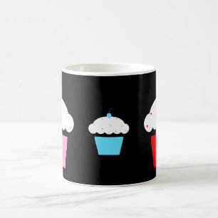 cherry cupcake coffee mug