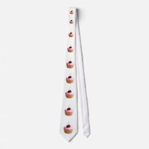 Cherry Cupcake Tie