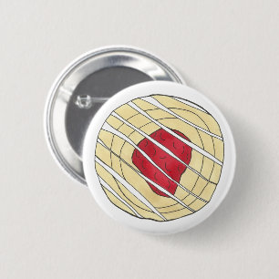 Cherry Danish Viennoiserie Pastry Chef Bakery 6 Cm Round Badge