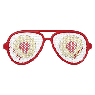 Cherry Danish Viennoiserie Pastry Chef Bakery Aviator Sunglasses