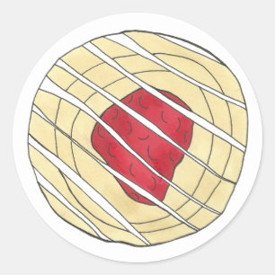 Cherry Danish Viennoiserie Pastry Chef Bakery Classic Round Sticker