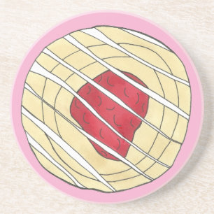 Cherry Danish Viennoiserie Pastry Chef Bakery Coaster