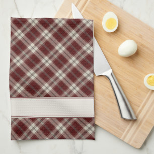Cherry Delight Plaid Tea Towel