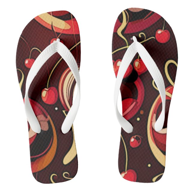Cherry Dipped : Thongs (Footbed)