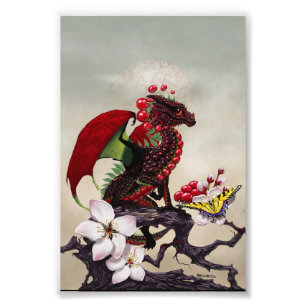 Cherry Dragon 4x6 Print