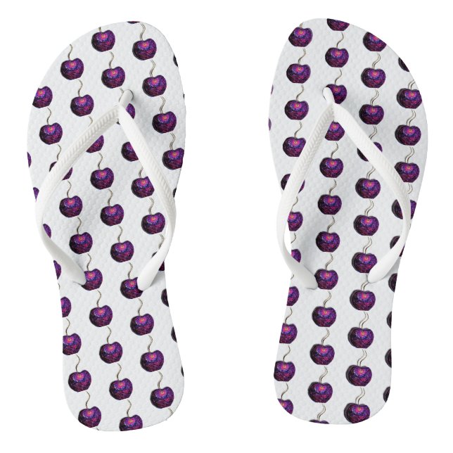 Cherry Flip Flops (Footbed)