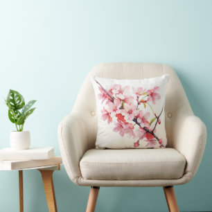 Cherry Flower Branch Cushion