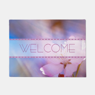 Cherry flower Heaven light Doormat