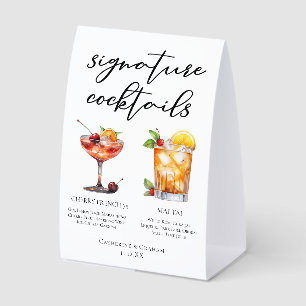 Cherry French 75 Mai Tai Signature Cocktails Menu