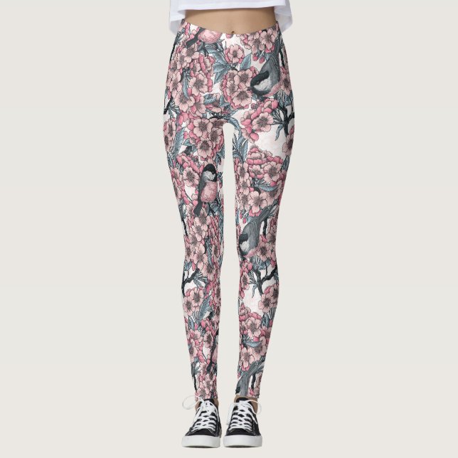 Cherry garden leggings (Front)