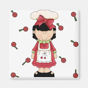 Cherry Girl Magnet