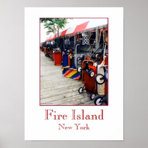 'Cherry Grove Pride Wagon' Poster