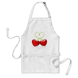 Cherry Heart Standard Apron