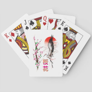 Cherry Japan Pastel Sakura Playing Cards