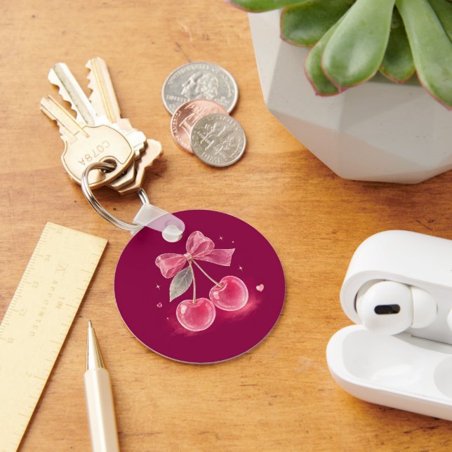 cherry key ring (Desk)