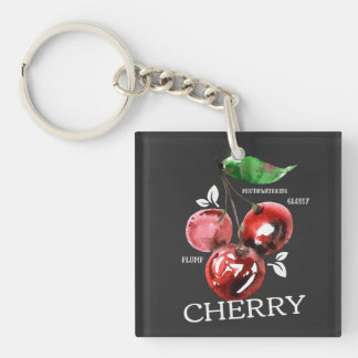 Cherry Key Ring