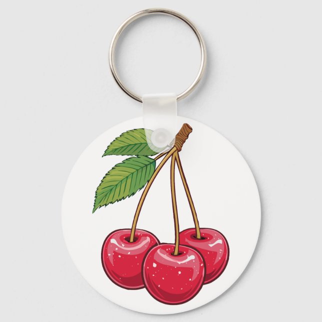 Cherry Key Ring (Front)