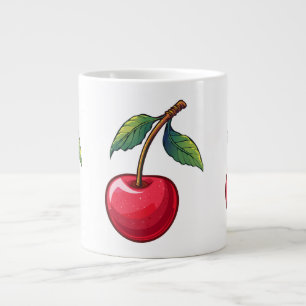 Cherry Large Coffee Mug