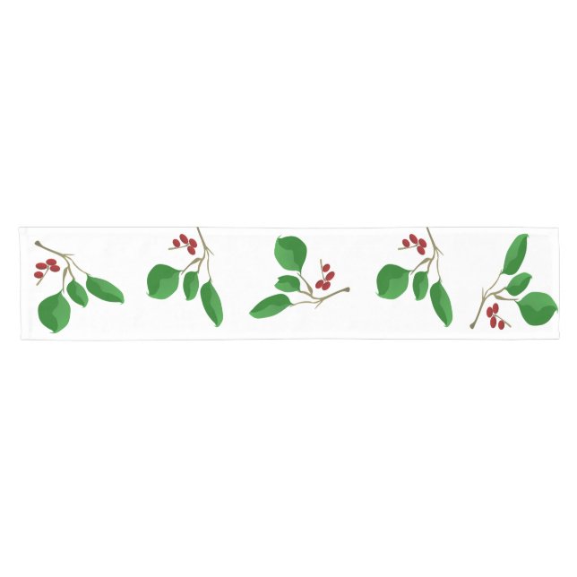 Cherry Laurel Short Table Runner (Horizontal)