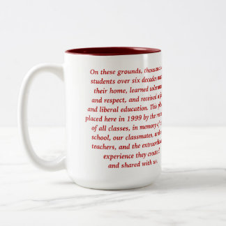 Cherry Lawn School Mug Red