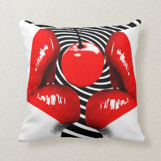 Cherry Lips American MoJo Pillow