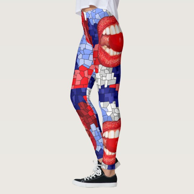 Cherry Lips Leggings (Left)
