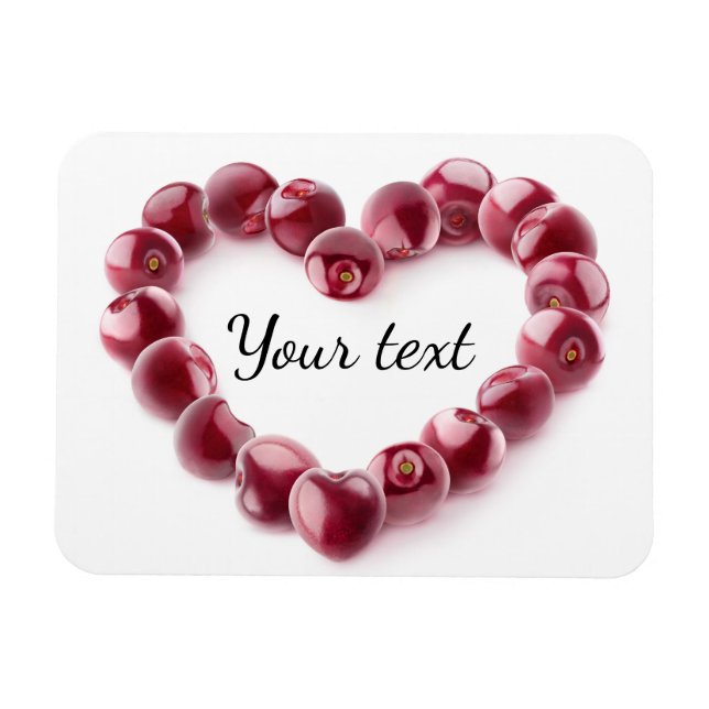 Cherry love magnet (Horizontal)