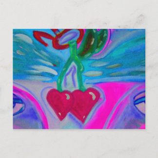 Cherry Lovetifu Postcard