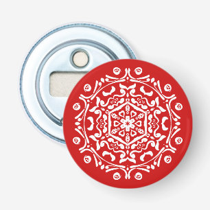 Cherry Mandala Bottle Opener
